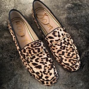 Sam Edelman Lior Leopard Print Calf Loafer $160